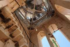 Reinforcing and additional walkway in tower