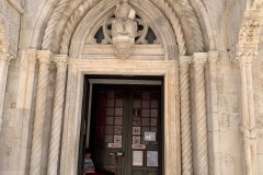Cathedral tower entry