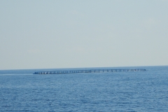 Fish Farm being towed