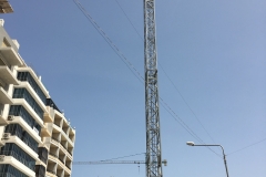Crane on blocks!